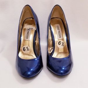Blue Steve Madden Heels